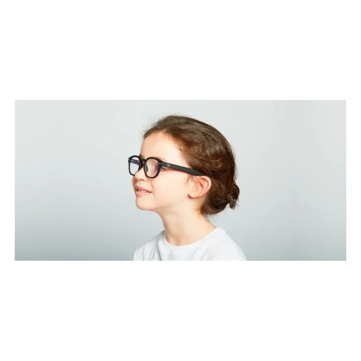 IZIPIZI Lunettes pour Ecran Junior #C | Noir
