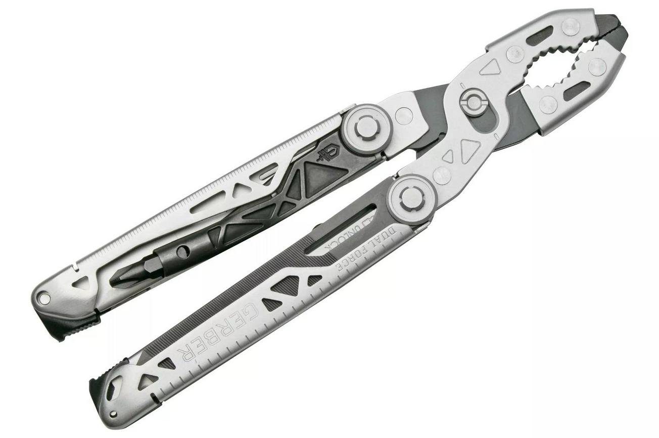 Gerber Dual Force, 001613, zilver/zwart, multitool