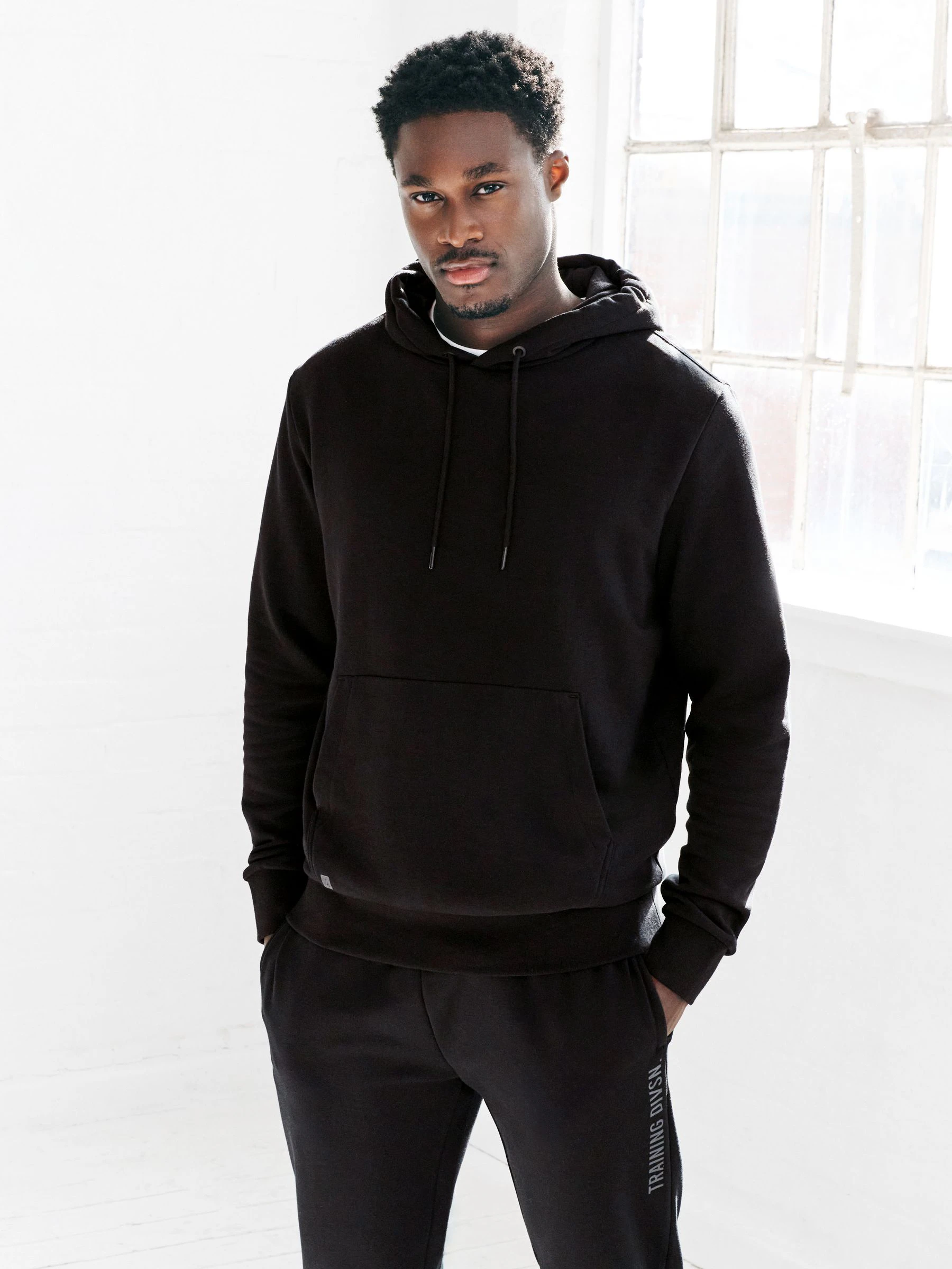 Zwart - Active Training Division Hoodie