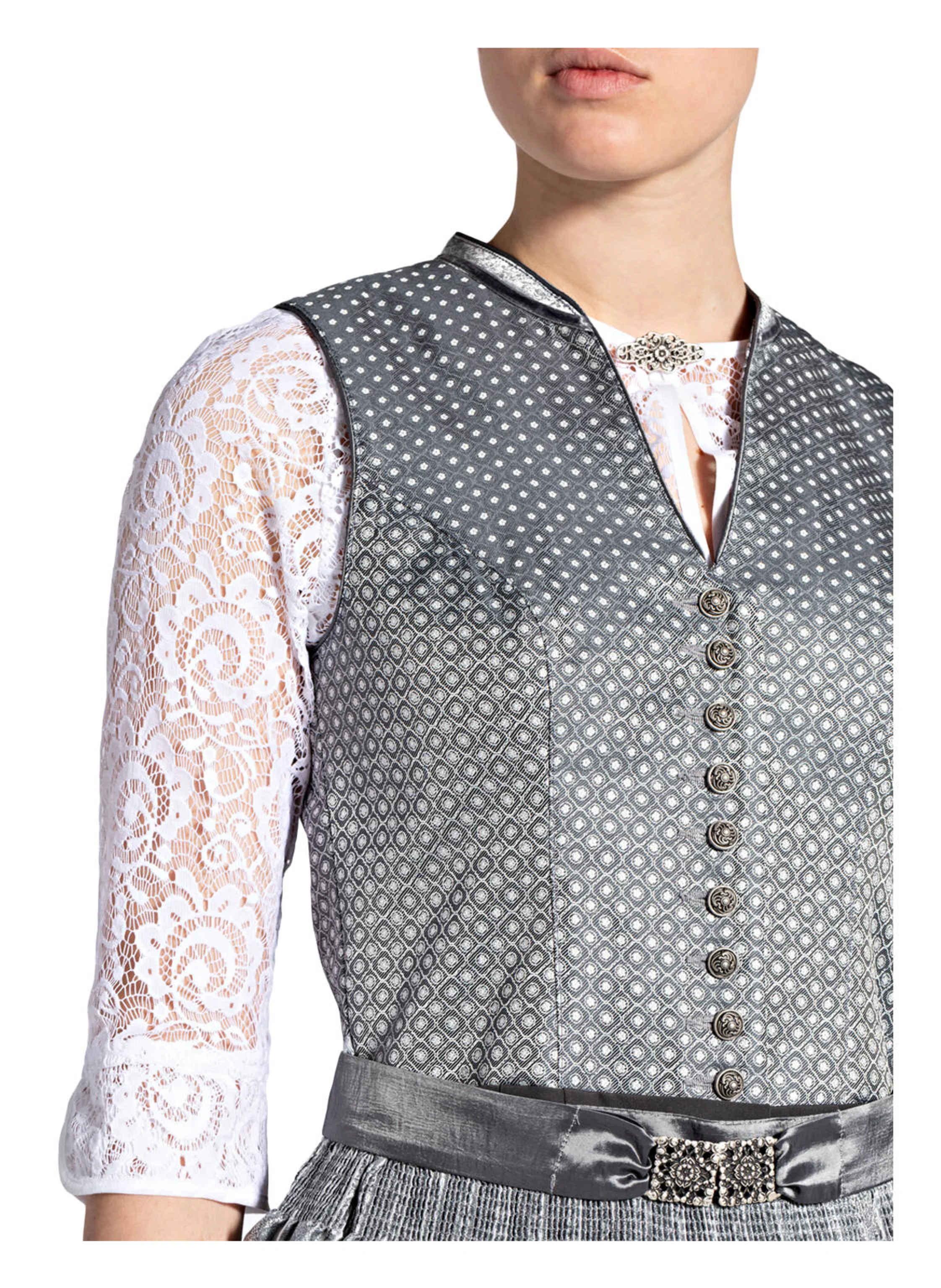 BERWIN & WOLFF Dirndlbluse mit Spitze