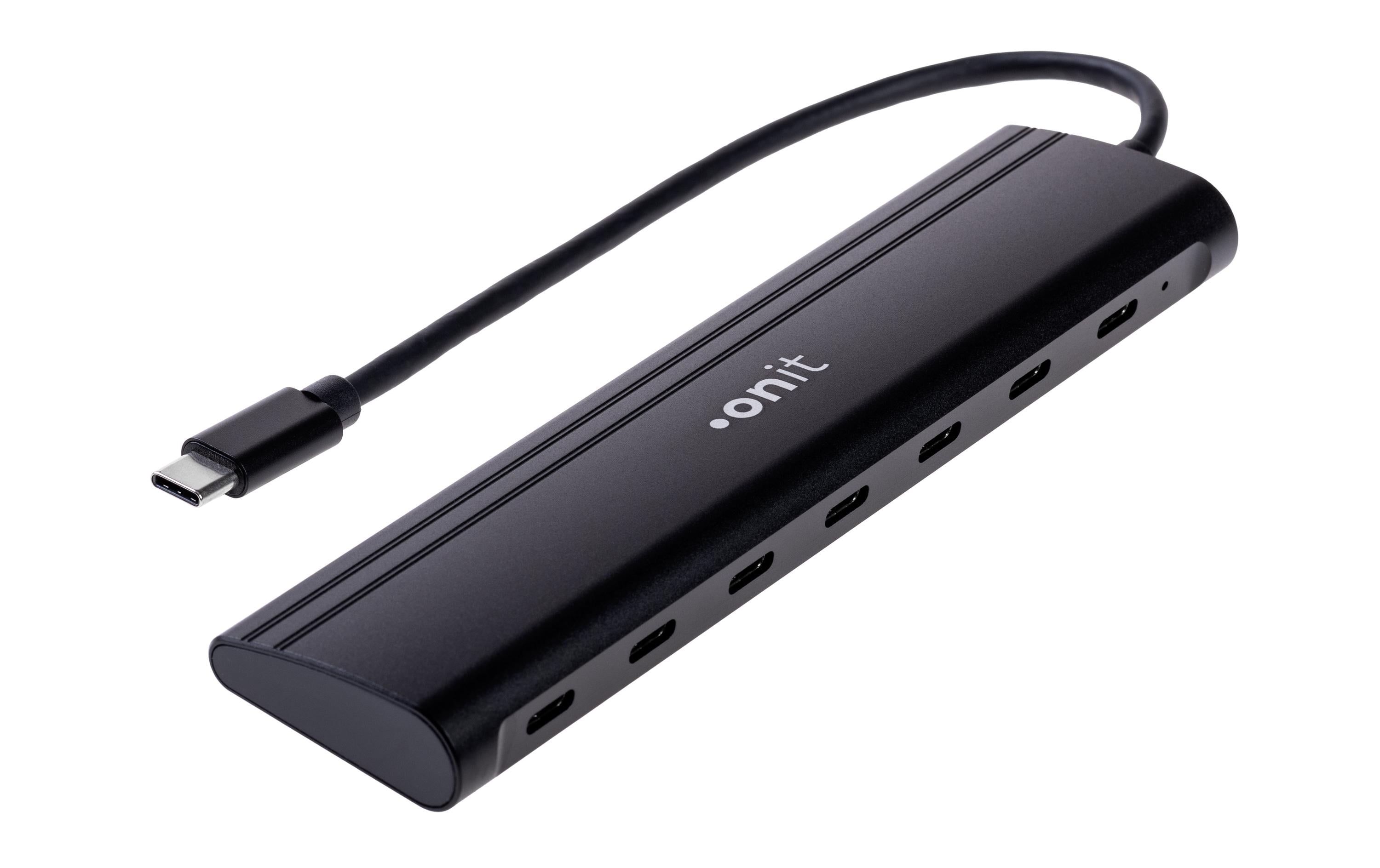 USB-C-Hub 7CLeichter und kompakter Hub mit 7 USB-C-Ports