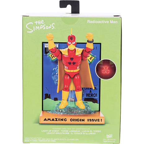 The Simpsons premium figur 13 cm - radioactive man