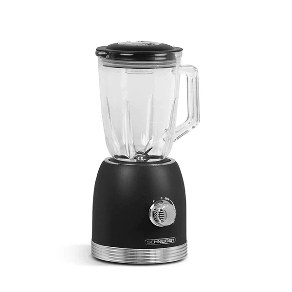 Blender vintage 800 W 1,5 L SCBL15B noir Schneider