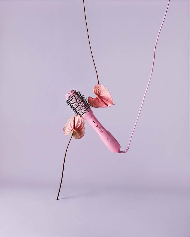 Mermade Hair The Blow Dry Brush Pink