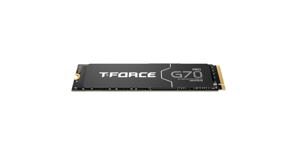 Team GroupT-FORCE G70 Pro 1 TB SSD  (PCIe 4.0 x4 | M.2 2280 | Grafeen-Heat Sink)