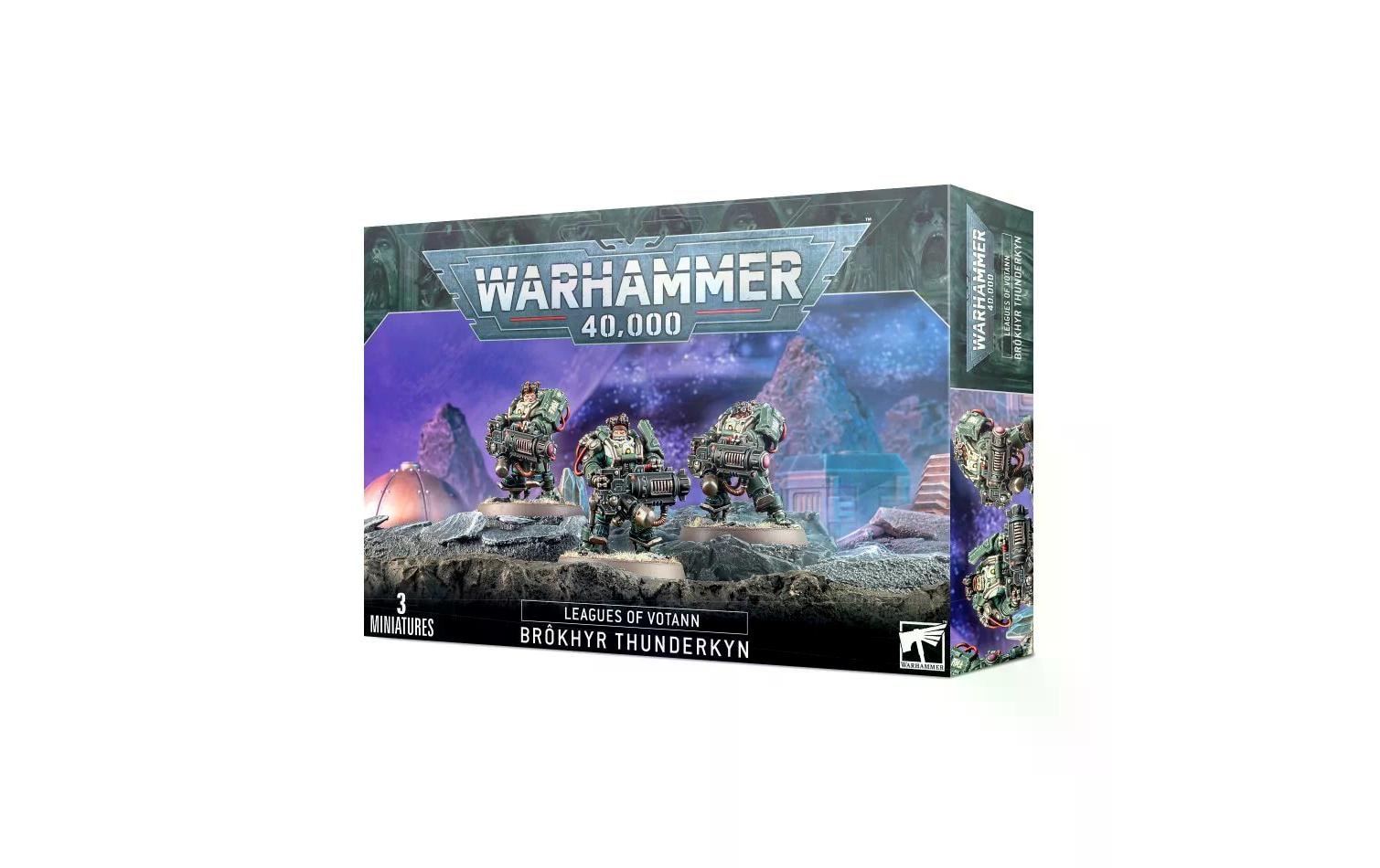 Figurenset Warhammer 40.000 Brokhyr-GrollkynWarhammer 40.000 Miniatur Leagues of Votann: Brokhyr-Grollkyn