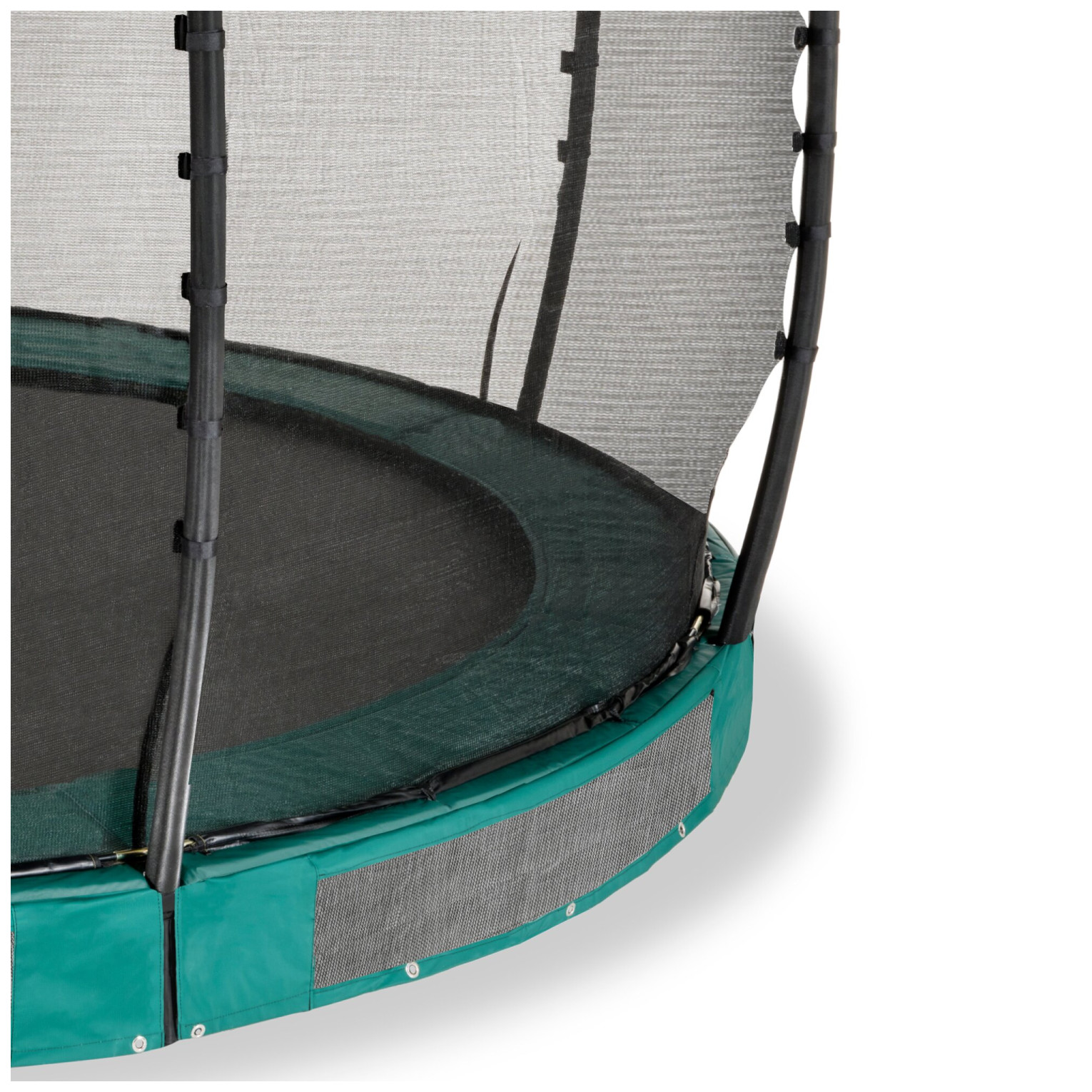 EXIT Allure Premium inground trampoline ø427cm - groen