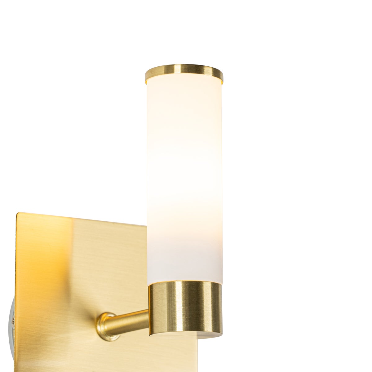 Moderne badkamerwandlamp, messing, IP44 - Bad