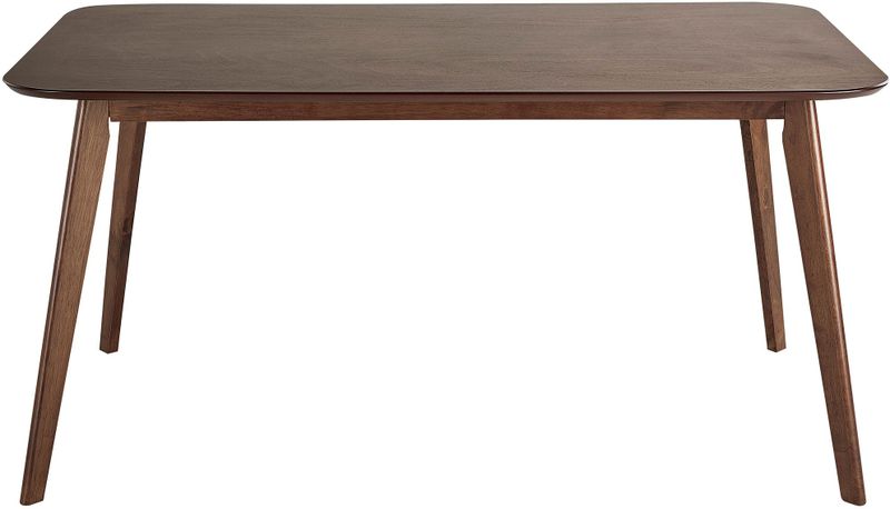 Beliani EPHRATA - Eettafel - Donkere Houtkleur - 90 X 150 cm - MDF