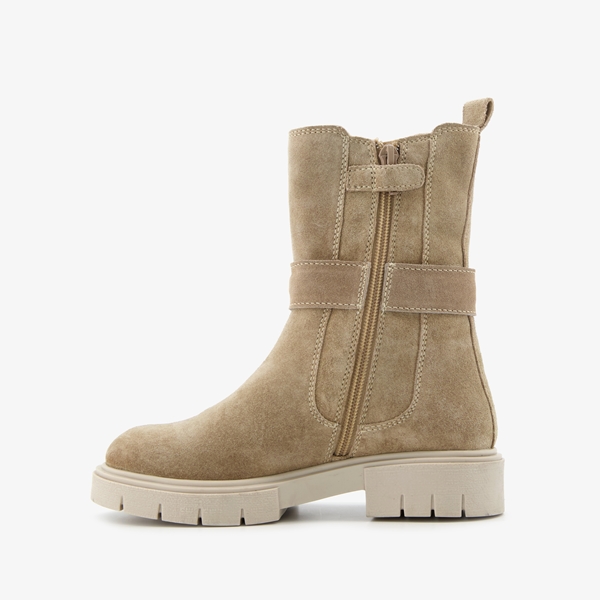 Groot leren meisjes Chelsea boots