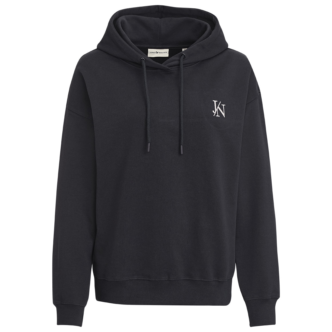 Jonas Nielsen Damen Hoodie mit Logo-Stickerei dunkelblau
