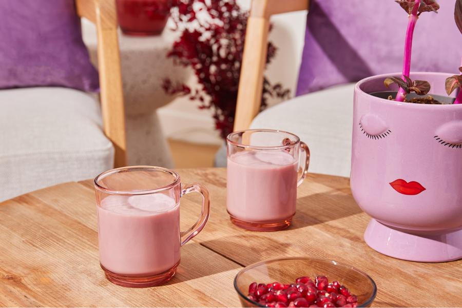 RETRO-CHIC Versailles - Mug en verre 26 cl (Lot de 6)