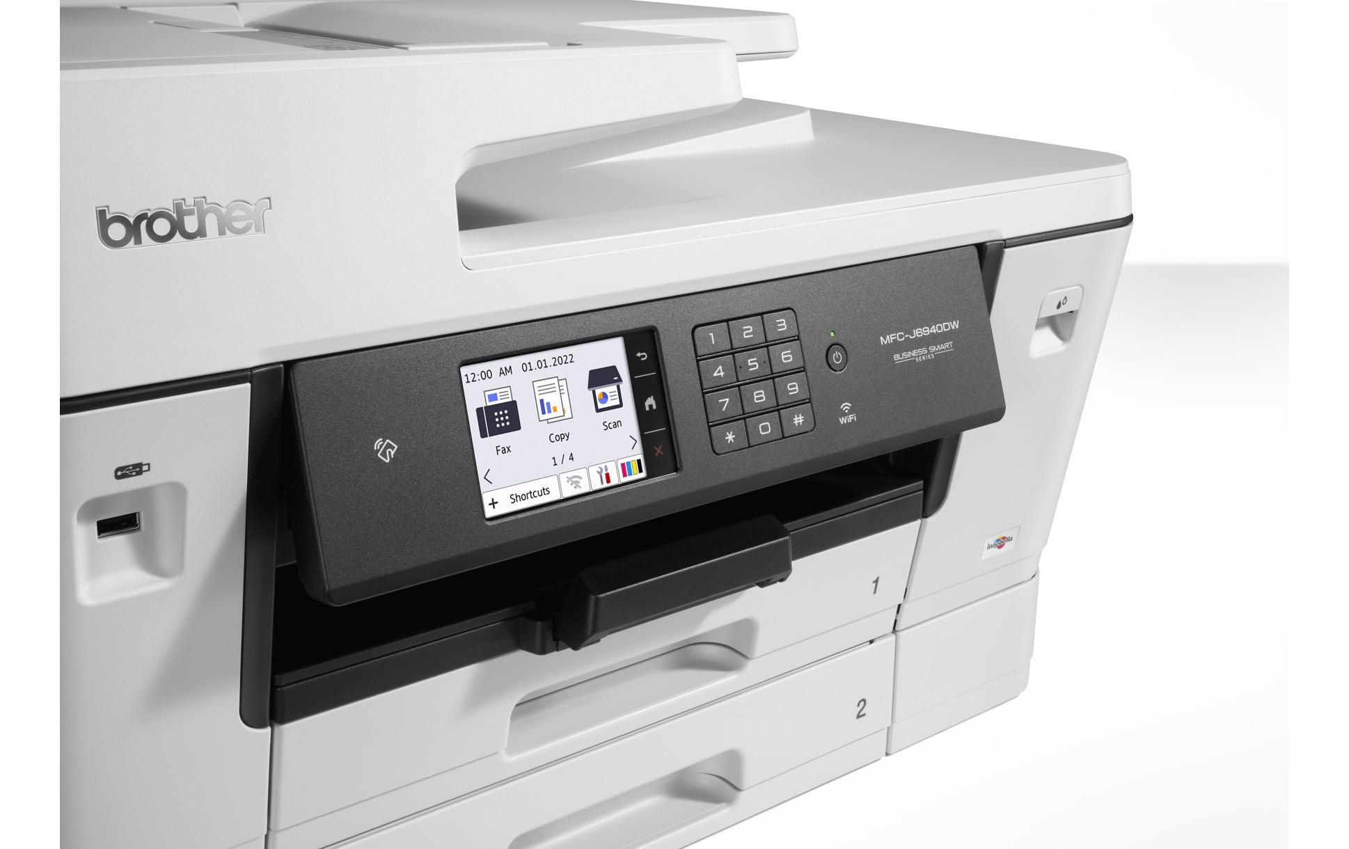 Multifunktionsdrucker MFC-J6940DW<br>WLAN-fähiger 4-in-1-Multifunktions-Tintenstrahldrucker
