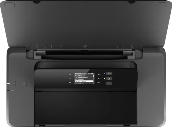 HP Officejet 200 Mobile Printer - Printer - farve - blækprinter - A4/Legal - 1200 x 1200 dpi - op til 20 spm (mono) / op til 19 spm (farve) - kapacitet: 50 ark - USB 2.0, USB vært, Wi-Fi