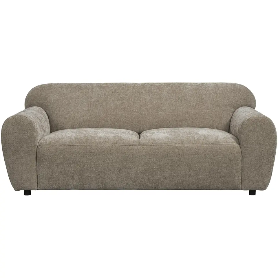 Bank Bibi 3-zits - stof Glory - taupe