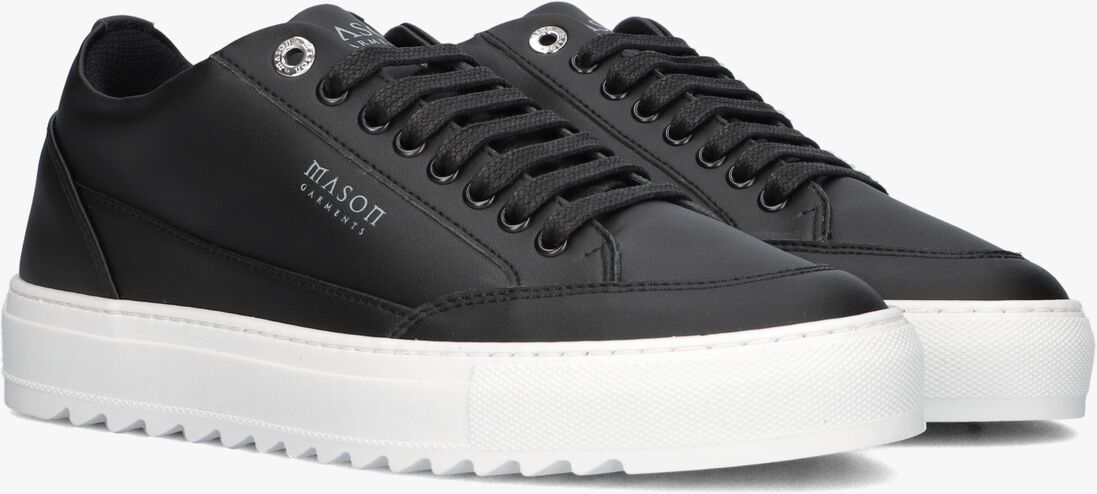 zwarte mason garments lage sneakers tia nuovo