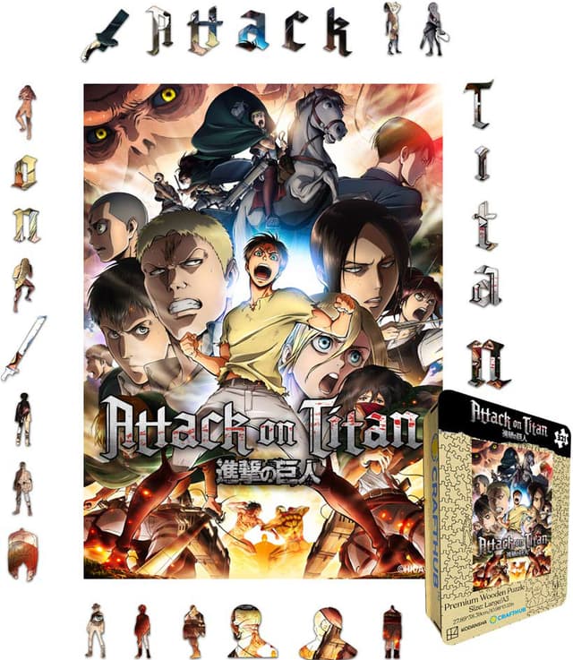 Crafthub Attack on Titan puslespil (Heroes of Paradise Island)