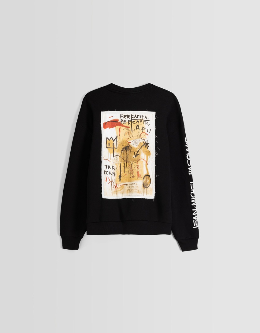 Moletom com estampa de Jean-Michel Basquiat