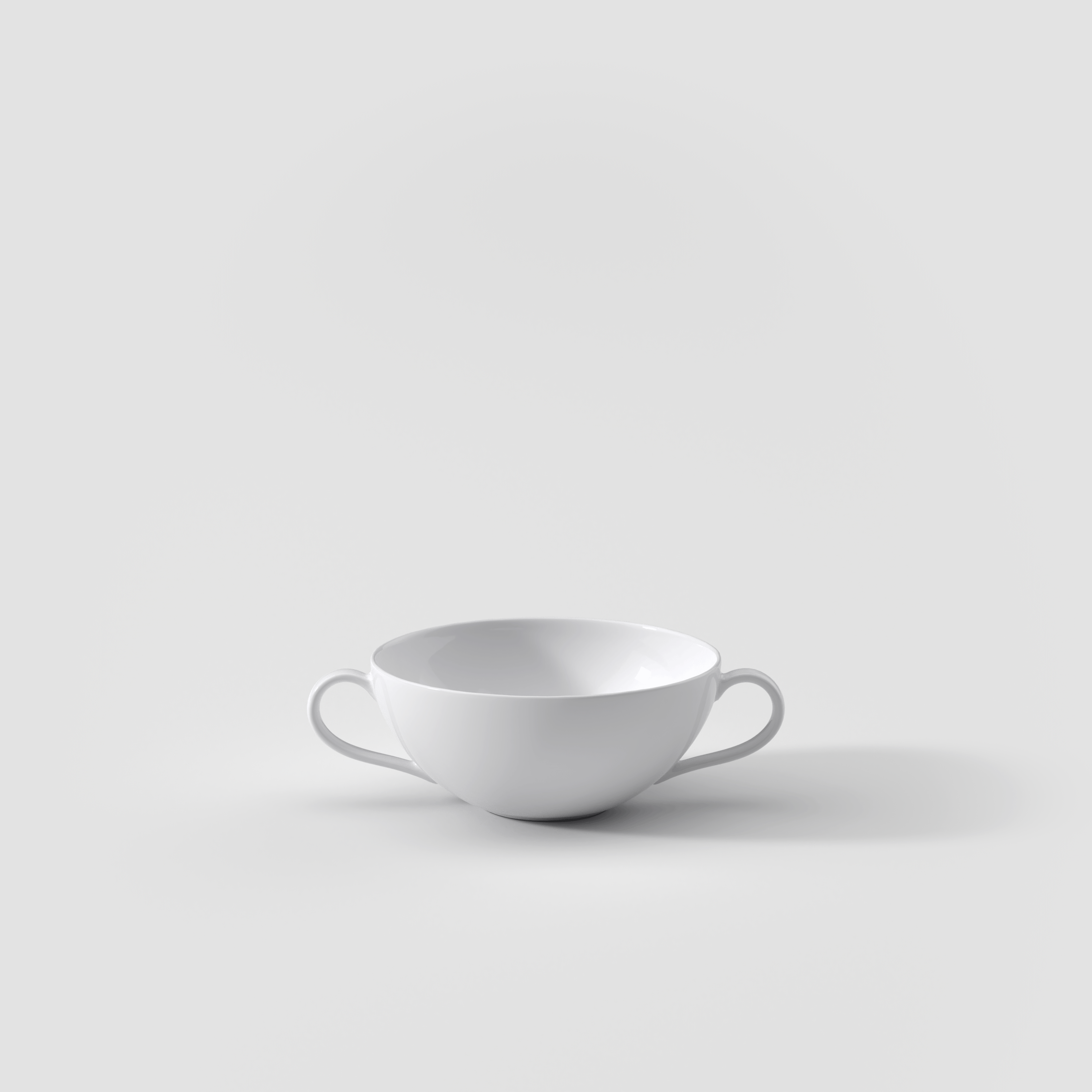 Anmut Soup cup White, Premium Bone Porcelain