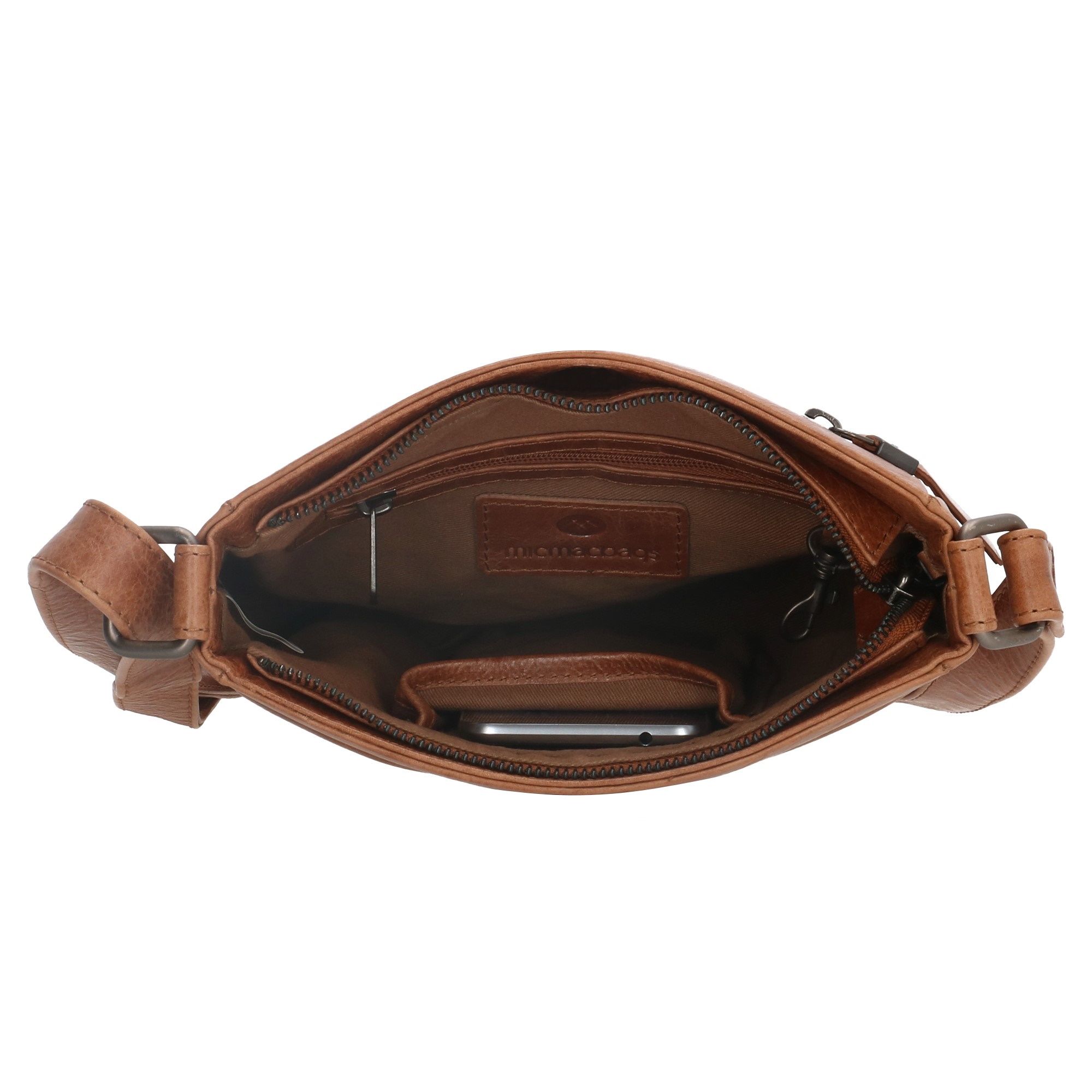 Micmacbags Porto Schoudertas Bruin