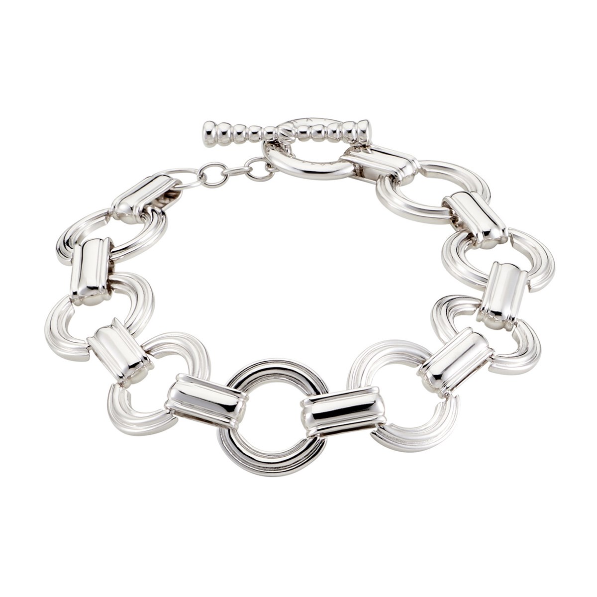 Bracelet souple Agatha 1960 argent