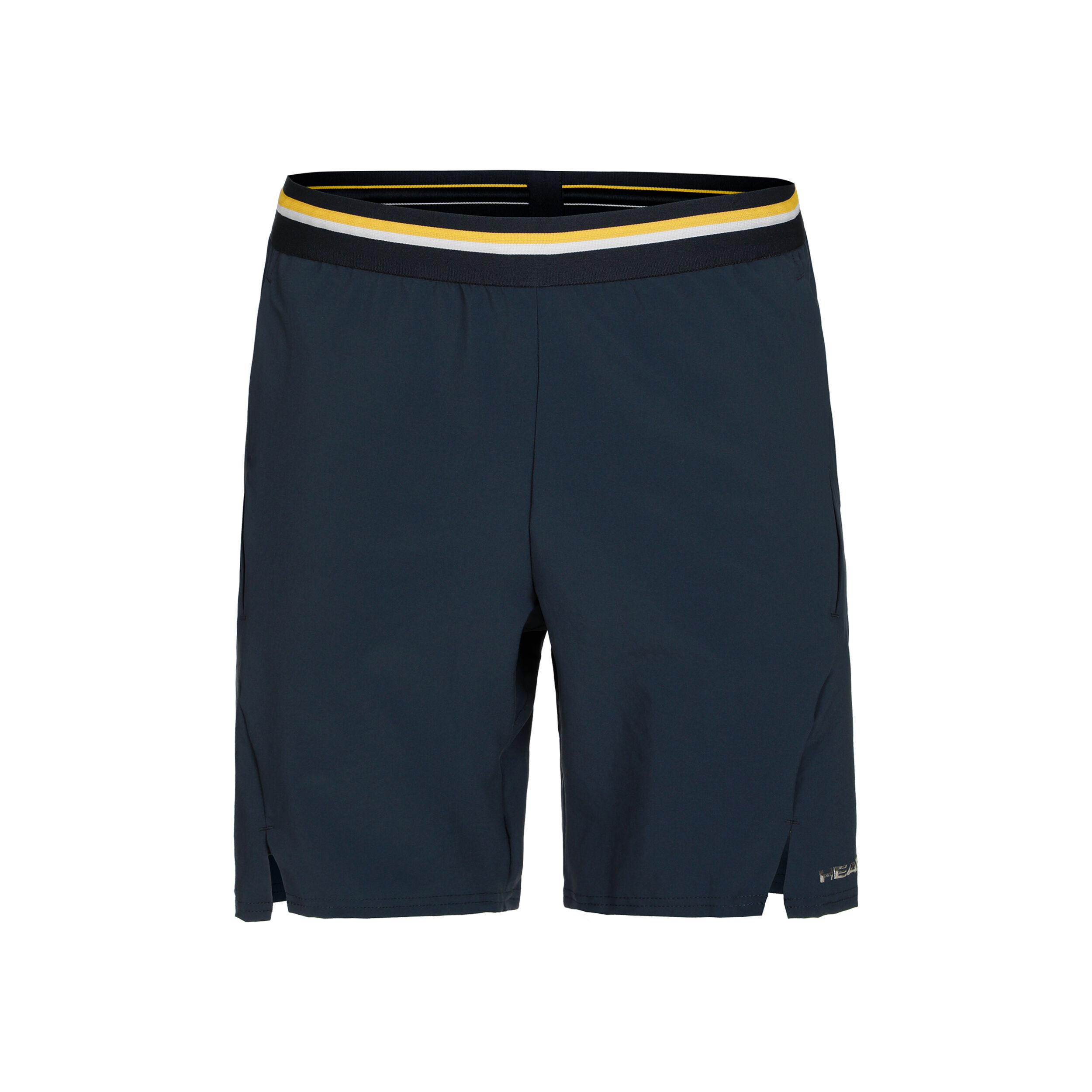 HEAD Performance Shorts Hommes - Bleu Foncé , Jaune Doré