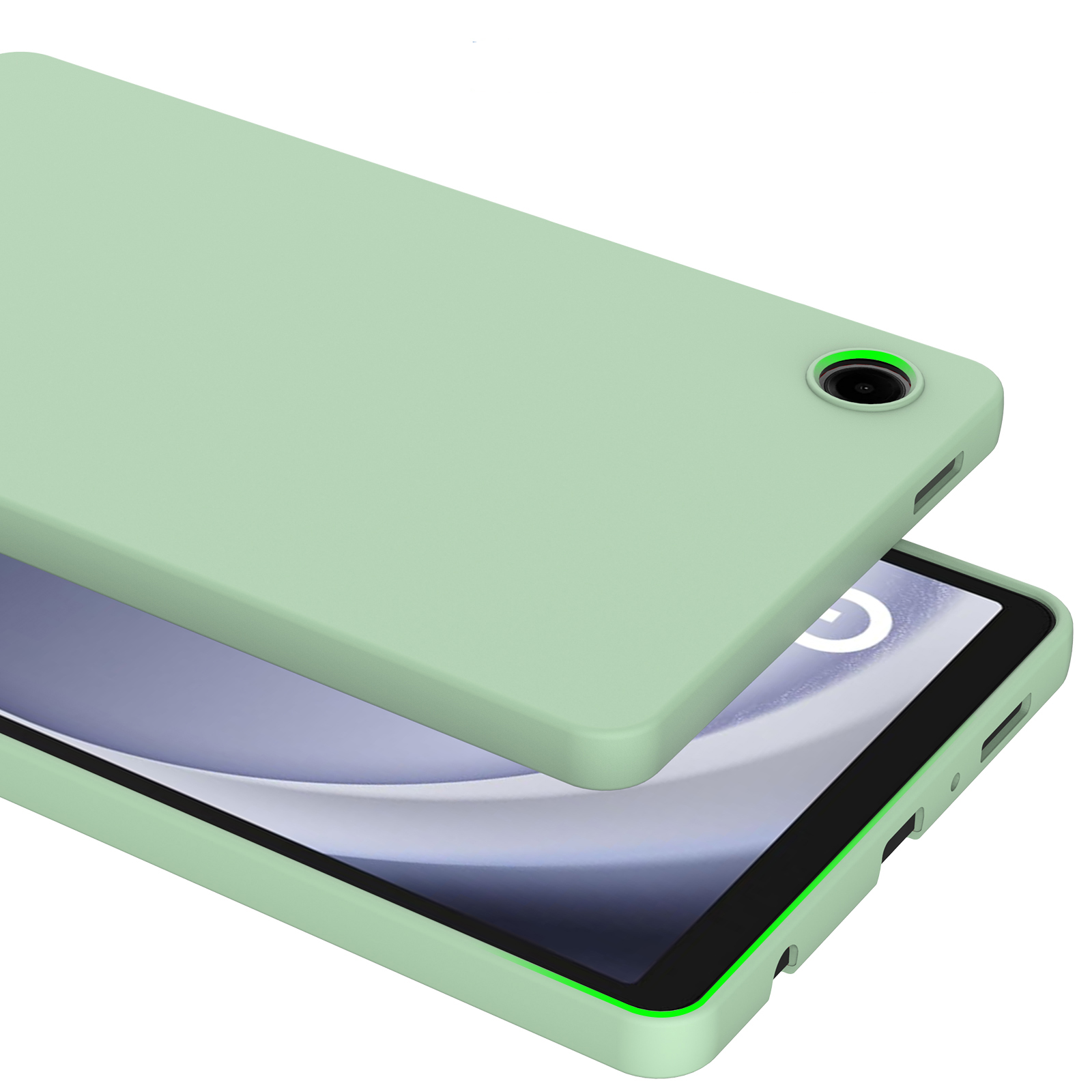 Samsung Galaxy Tab A11 / A9 Silikon Case Hülle - Türkis
