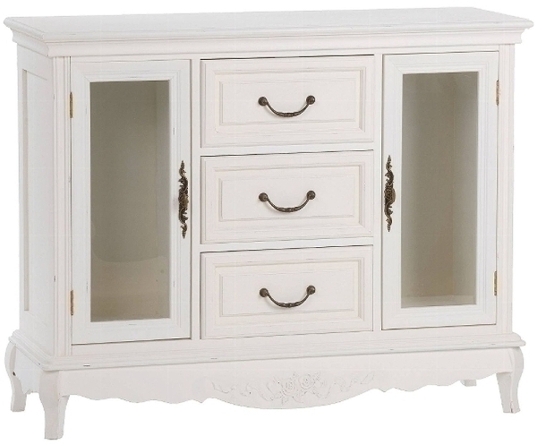 Kommode ELEGANCE - weiß - 95 cm breit