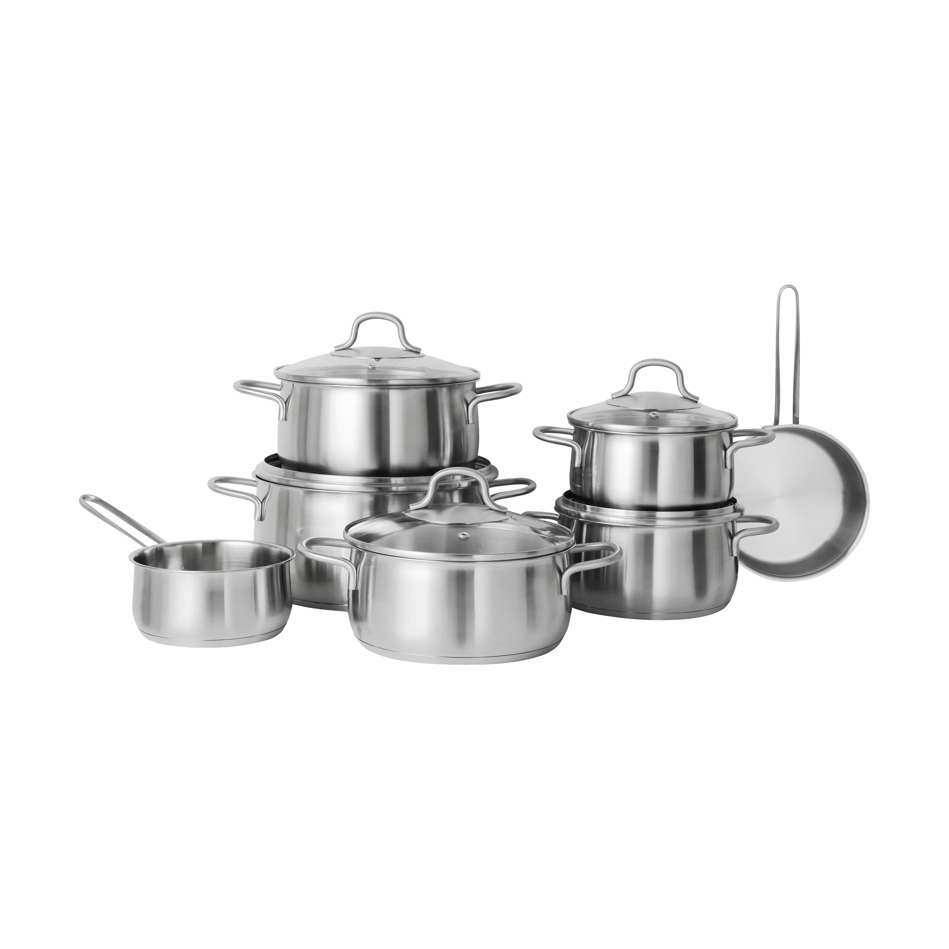 Cook & Baker Pro Grydesæt - 12 dele