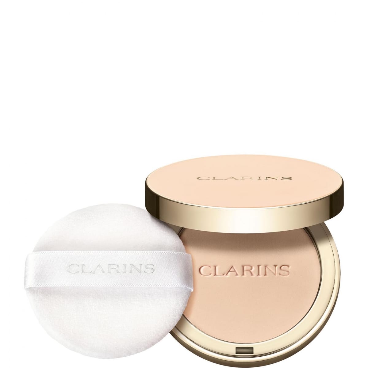 CLARINS Ever Matte Compact Powder Poudre Compacte Matifiante Infusée Au Lait De Pêcher