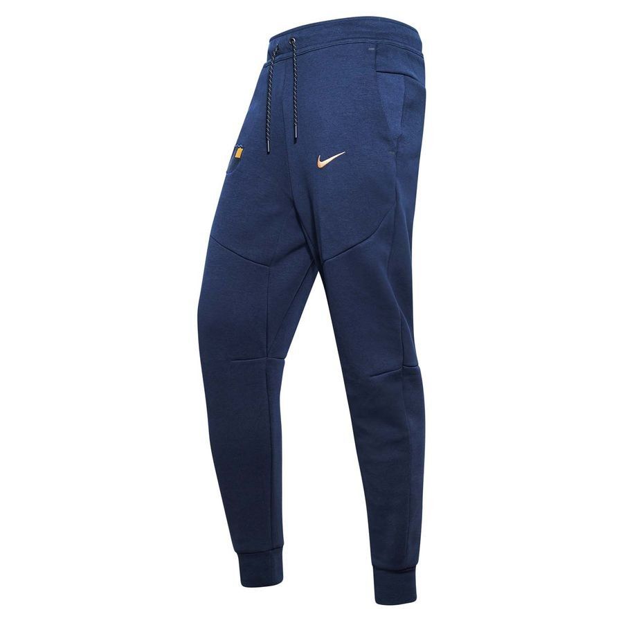 FC Barcelone Bas de Survêtement NSW Tech Fleece Senyera - Bleu Foncé/Sable