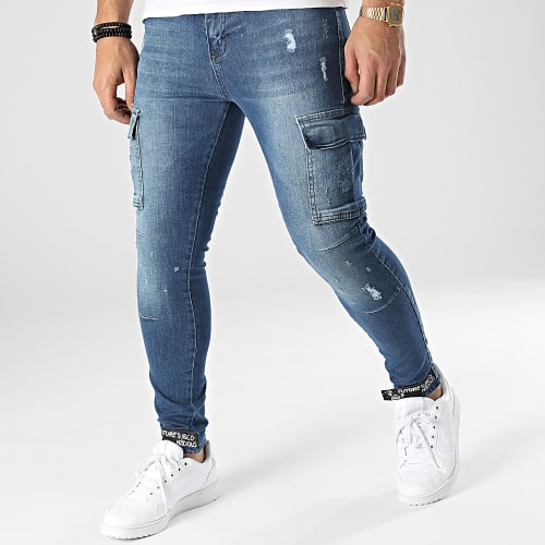 Jean Skinny DH-3892 Bleu Denim