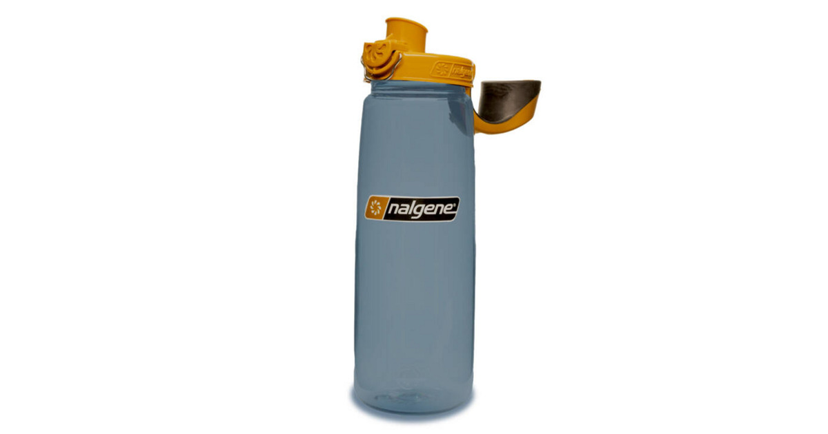 NalgeneOn-The-Fly Lock-Top Sustain Bottle, 700 ml drinkfles  (Grijs/beige)