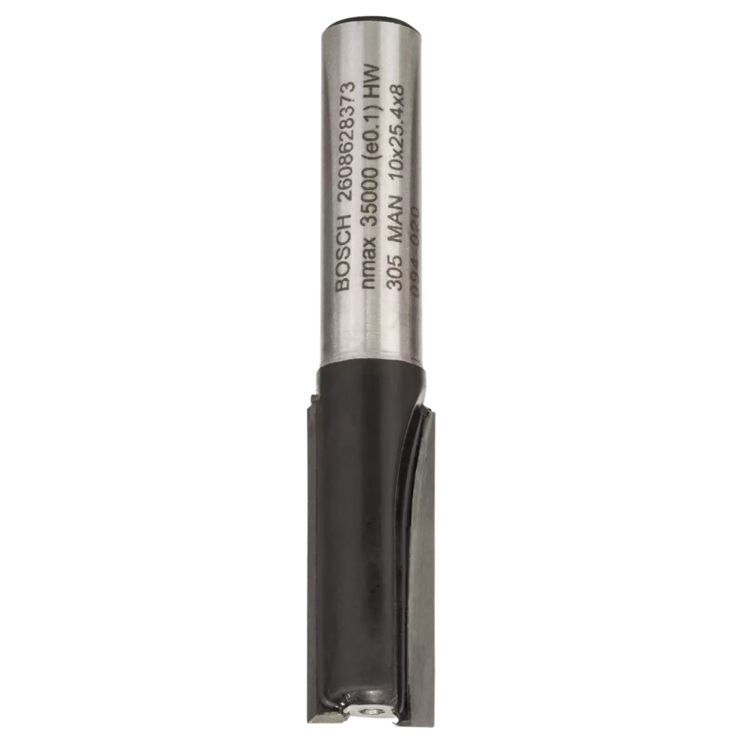 Bosch 2608628373 Vingerfrees met verlenging - 2 snijvlakken - Hardmetaal - 10x25,4mm