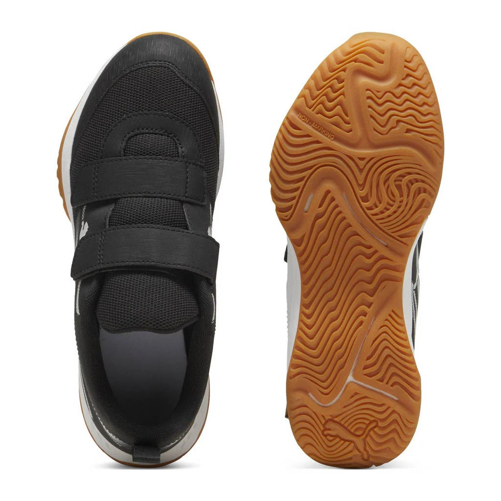 Puma Varion II V Jrzaalsportschoenen zwart/lichtgrijs
