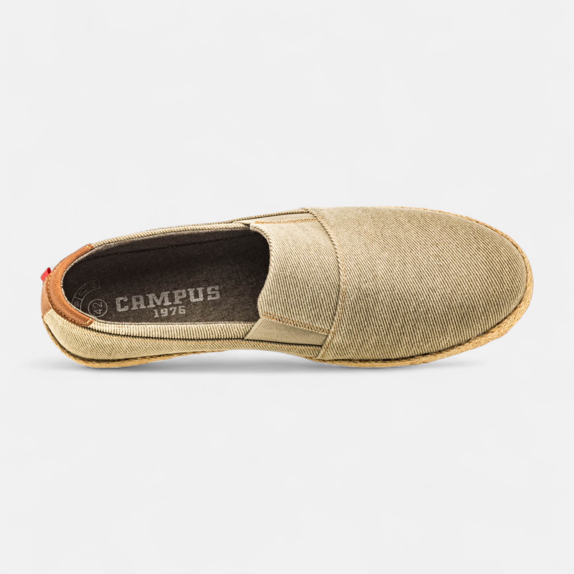 Baskets en toile Homme beige