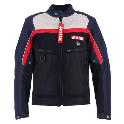 Blouson Helstons ATLAS AIR MOTUL - Bleu / Beige