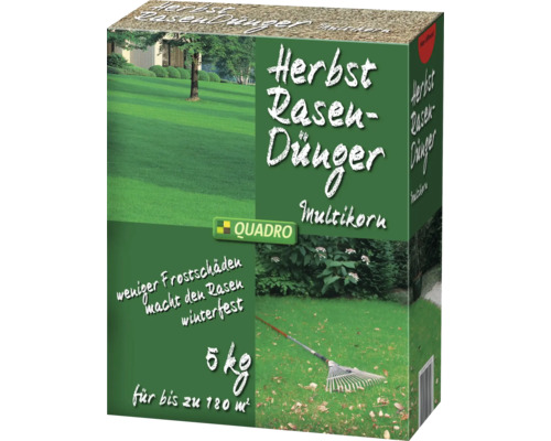 Herfstgazonmeststof 5 kg 180 m² organisch-mineraal