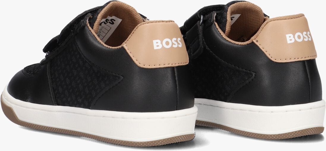 BOSS KIDS zwarte boss kids lage sneakers baskets j09206