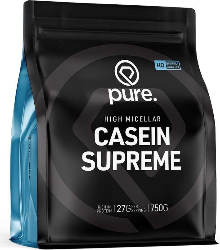 PURE Casein Supreme - 750gr - chocolade - micellaire caseine - eiwitshake - langzame eiwitten - caseïne eiwit