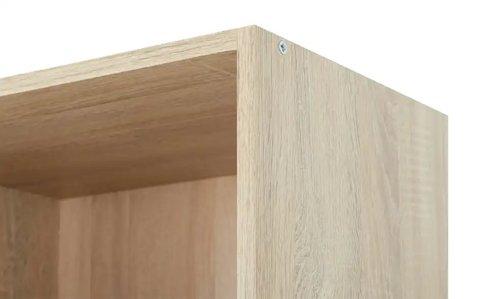 Regal Multischrank-System 50 cm 185 cm Eiche sägerau (Nachbildung)
