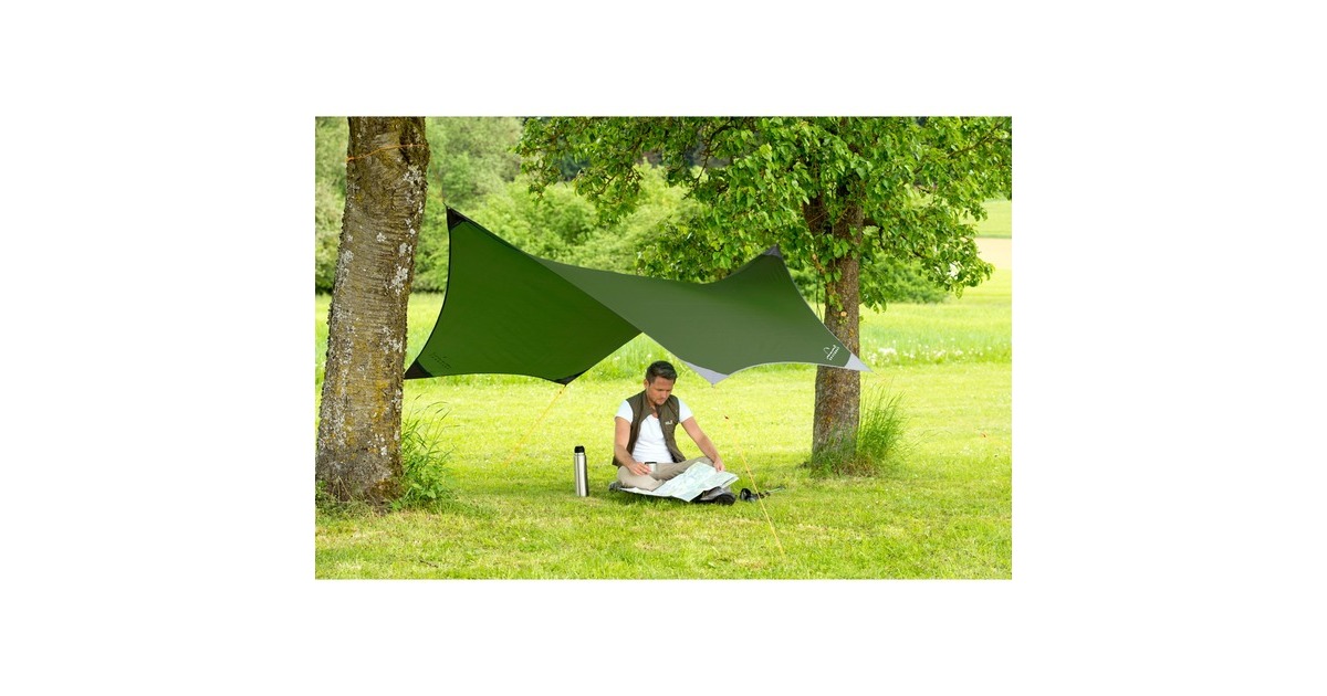 AmazonasTraveller Tarp zonnezeil  (Groen)