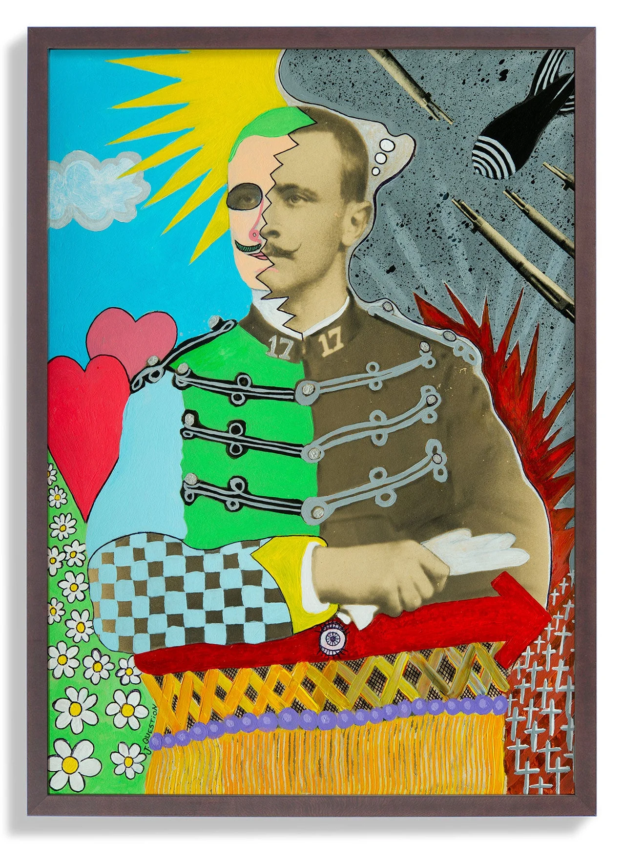 Der blutende Rahmen von Jérome Sinoquet