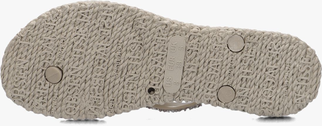 ILSE JACOBSEN taupe ilse jacobsen teenslippers cheerful03g