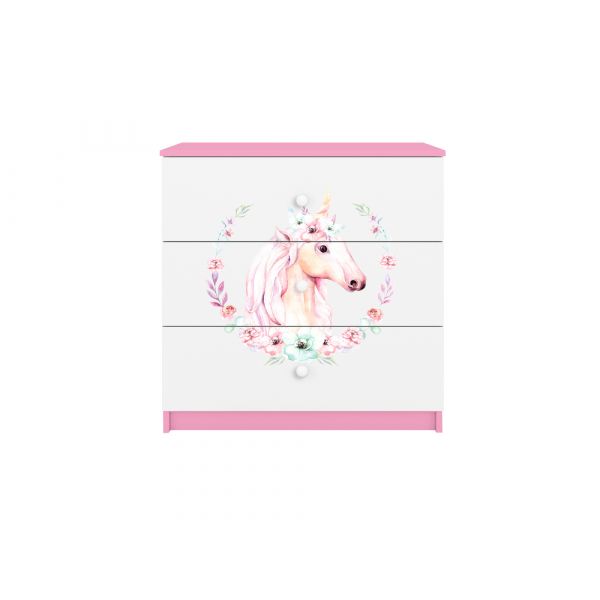 Kocot Kids Cómoda BabyDreams Horse Pink