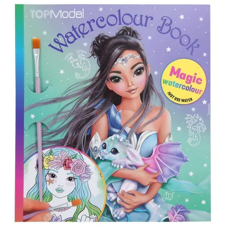 Depesche TOPModel Watercolour Book DRAGON LOVE