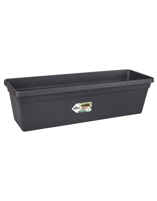 Elho Balkonbak Green Basics Zwart - Plantenbak