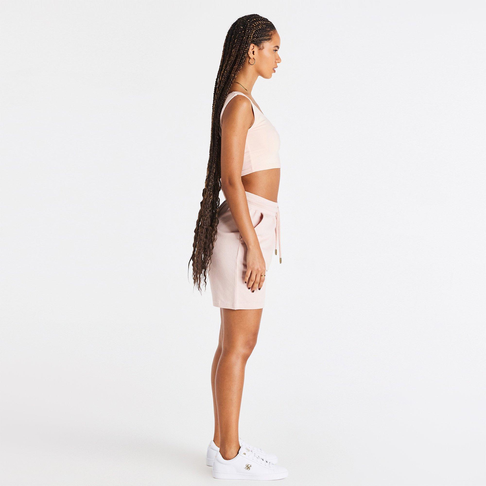 SikSilk Sports Essentials Crop Top Womens
