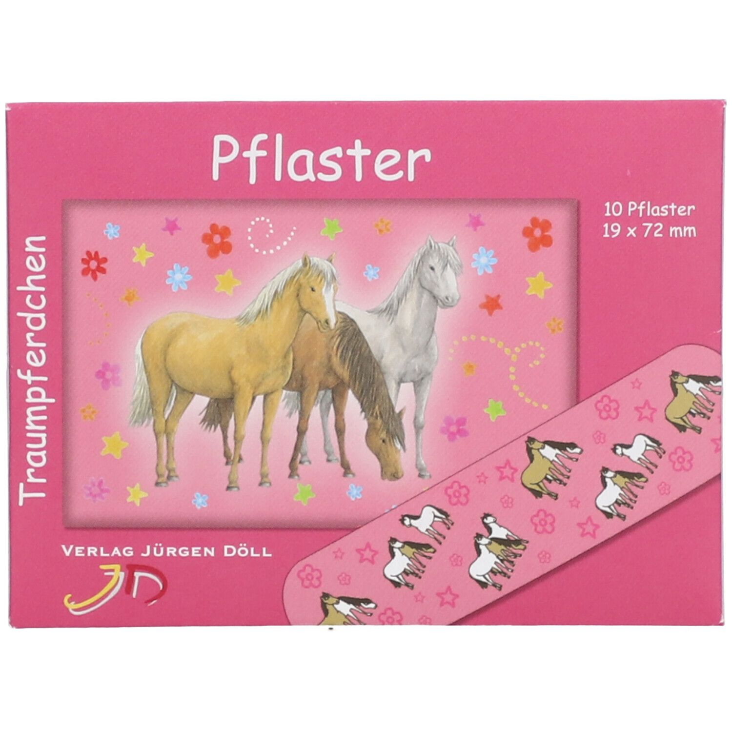 Traumpferdchen Pflaster 19 mm x 72 mm