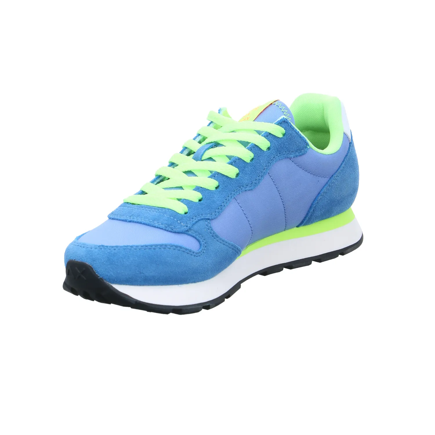 SUN68 Halbschuhe Sneaker Stoff Blau Textil